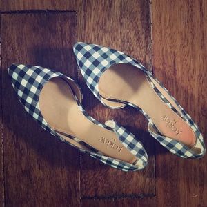 J. Crew Shoes - J. Crew gingham flats J. Crew Shoes - J. Crew gingham flats